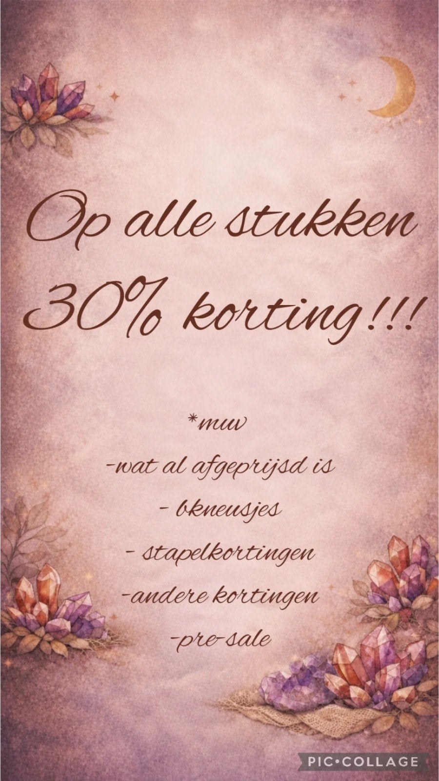 30% KORTING op alles, Ophalen of Verzenden, Nieuw