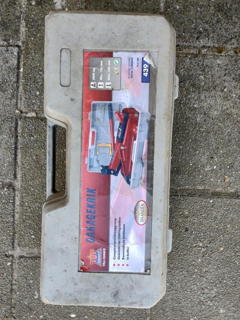 Goede gebruikte garage krik 2 tons, Auto diversen, Ophalen, Gebruikt, Hydraulisch, Garagekrik