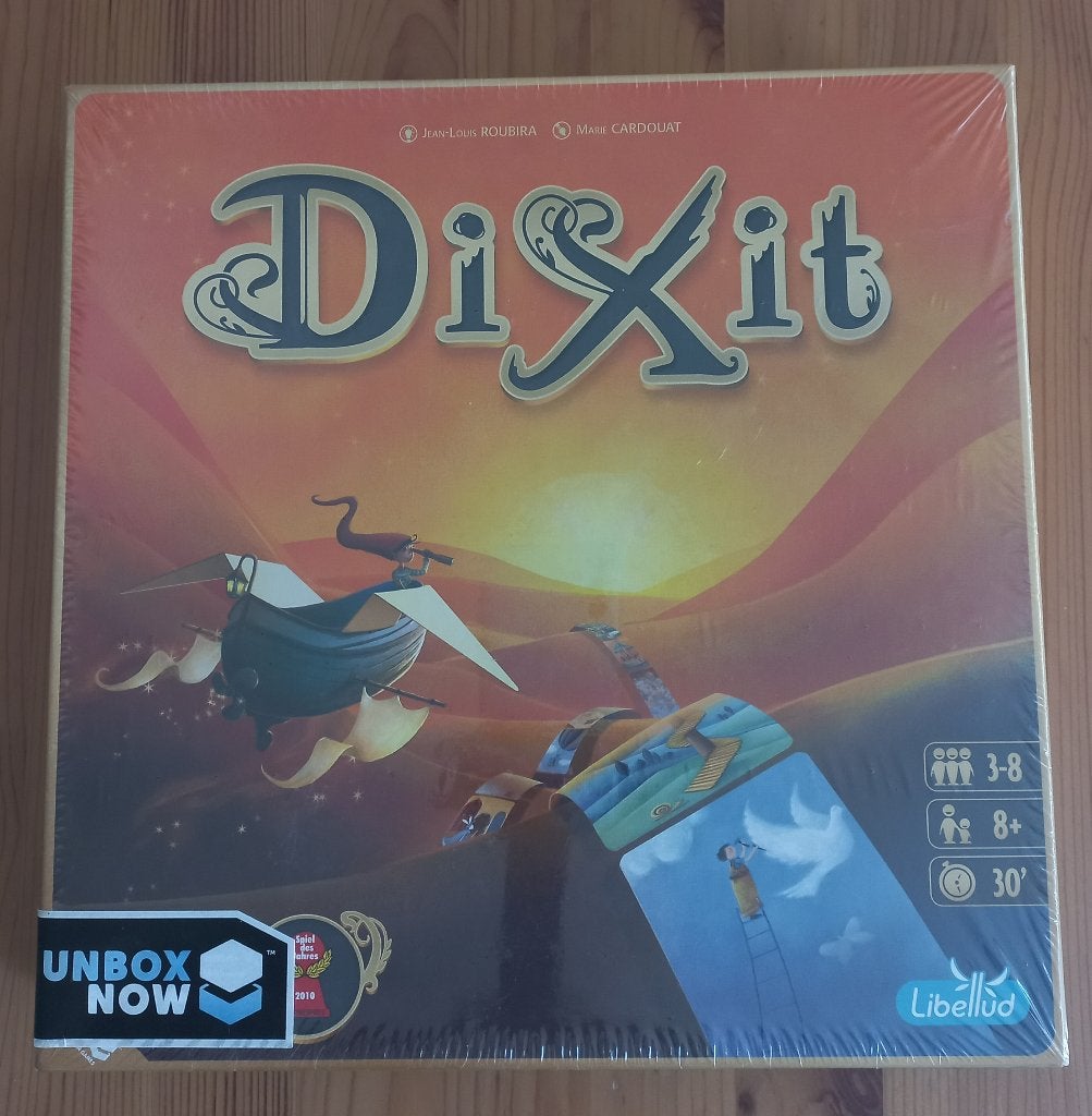 DiXit, Hobby en Vrije tijd, Gezelschapsspellen | Bordspellen, Vijf spelers of meer, Ophalen of Verzenden, Zo goed als nieuw, Libellud