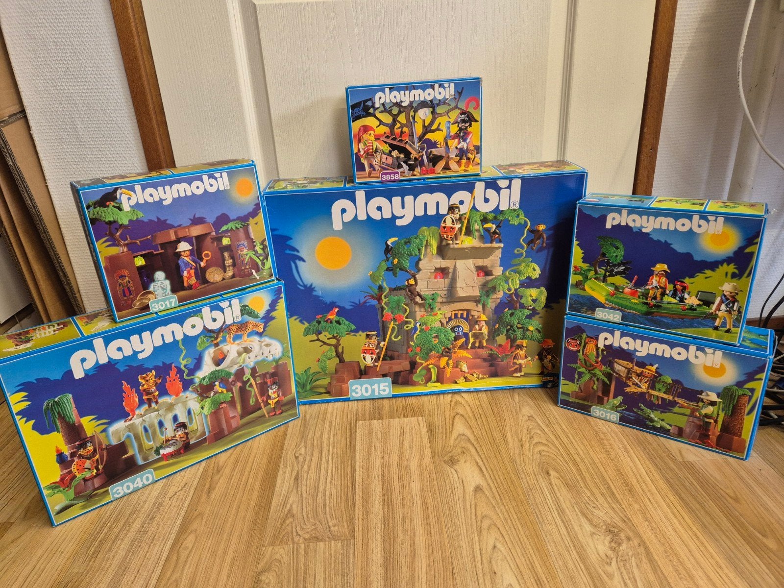 Grote jungle speelset van Playmobil, Kinderen en Baby's, Ophalen, Zo goed als nieuw