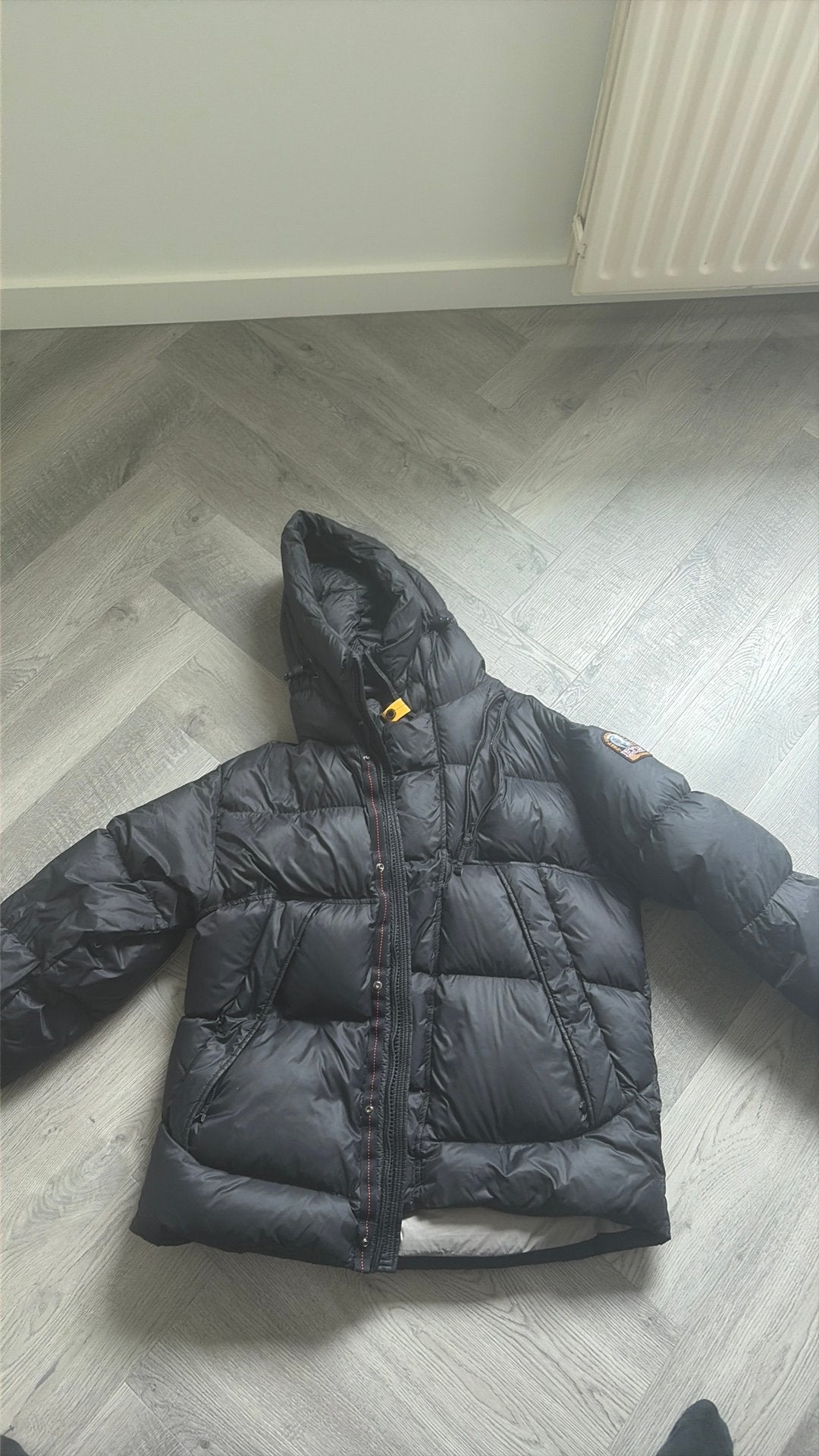 Parajumpers jas maat XL, gekocht bij de Bijenkorf, Ophalen of Verzenden, Zo goed als nieuw, Zwart