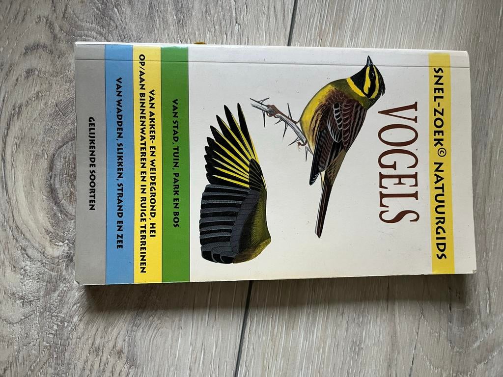 Snel-zoek Natuurgids Vogels, Boeken, Natuur, Ophalen of Verzenden, Zo goed als nieuw, Vogels