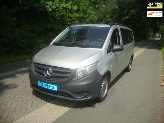 Mercedes-Benz Vito Tourer 111 BlueTEC Base Lang, Auto's, Voorwielaandrijving, 255 €/maand, Origineel Nederlands, Bedrijf