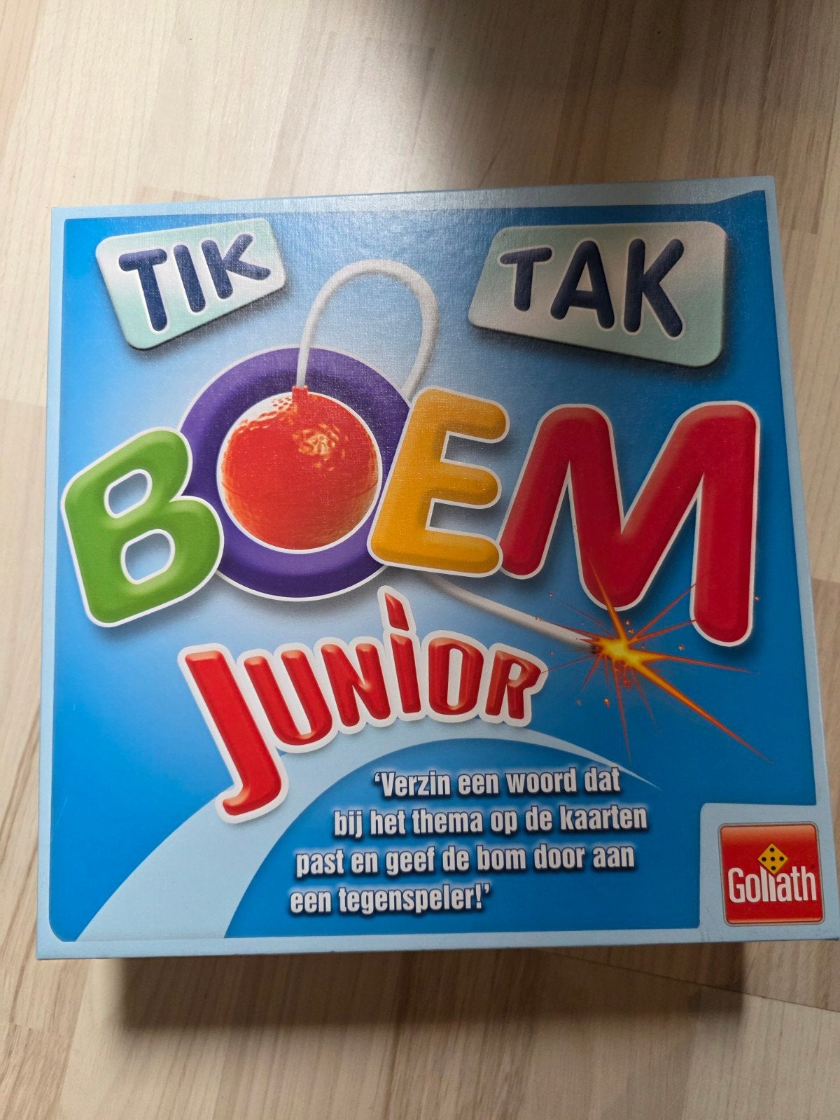 Tik Tak Boem Junior - Goliath, Drie of vier spelers, Ophalen of Verzenden, Zo goed als nieuw, Goliath