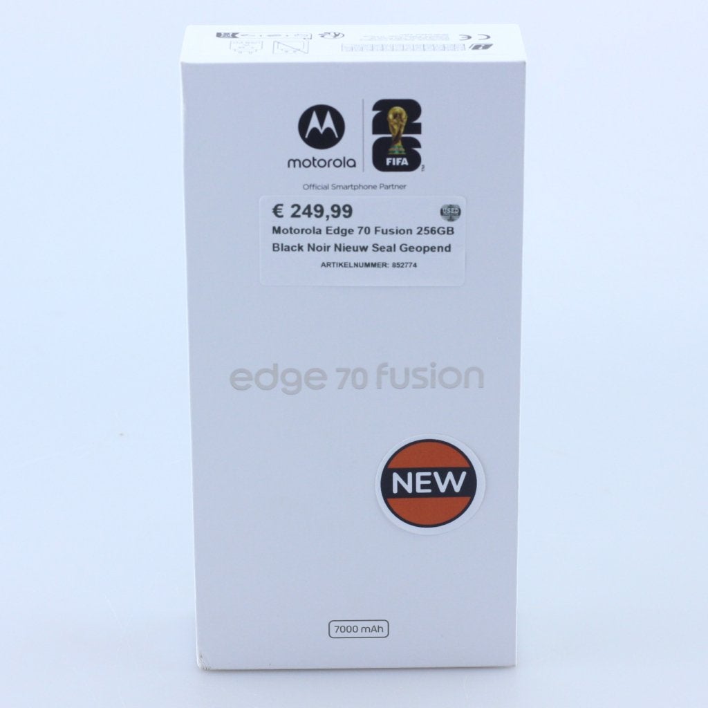 Motorola Edge 70 Fusion 256GB Black Noir Nieuw Seal Geopend, Telecommunicatie, Motorola, Nieuw, Support@motorola.com, 222 W. Merchandise Mart Plaza
Suite 1800
Chicago, IL 60654
United States