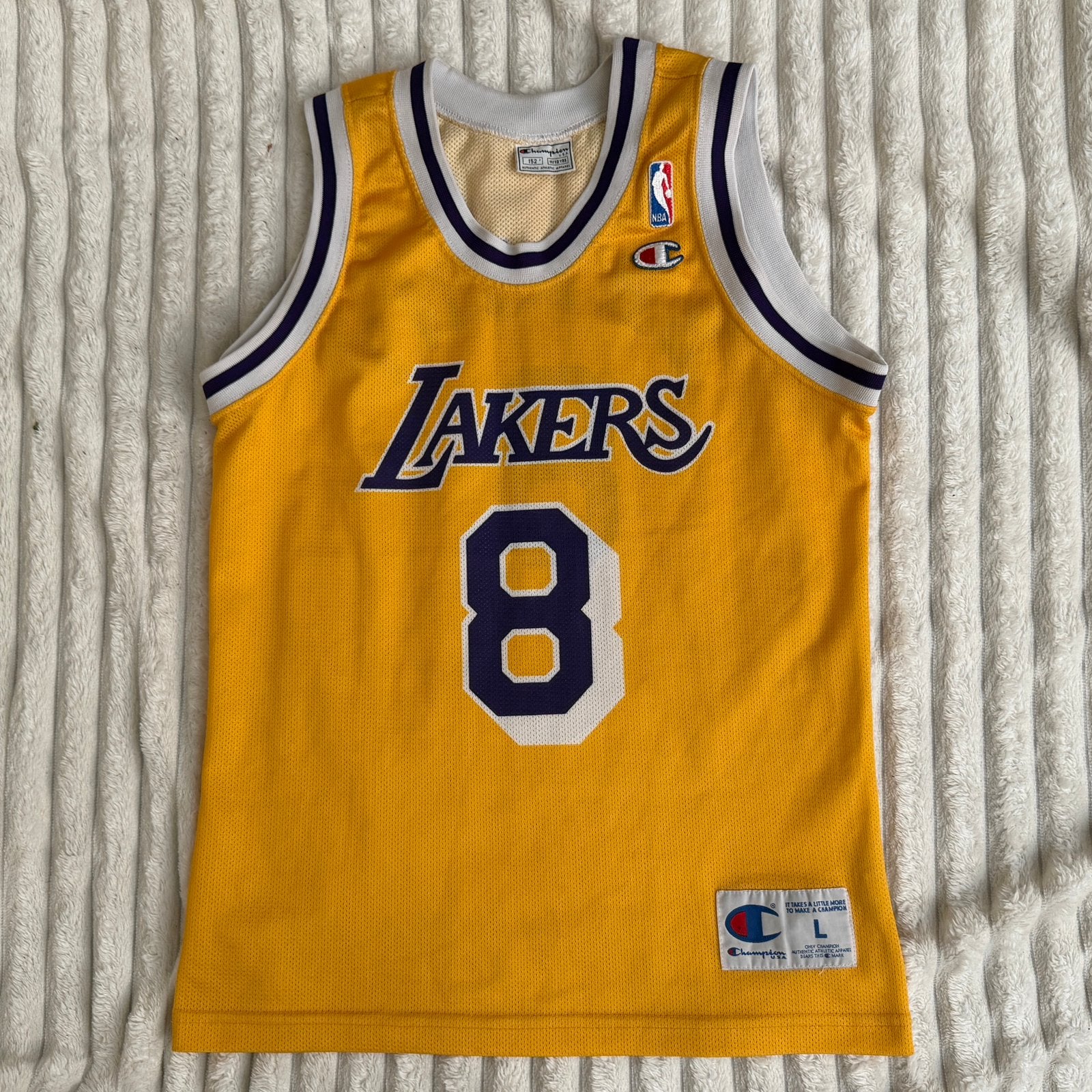 Originele Kobe Bryant ROOKIE jersey NBA jersey basketball LA, Sport en Fitness, Basketbal, Ophalen of Verzenden, Zo goed als nieuw