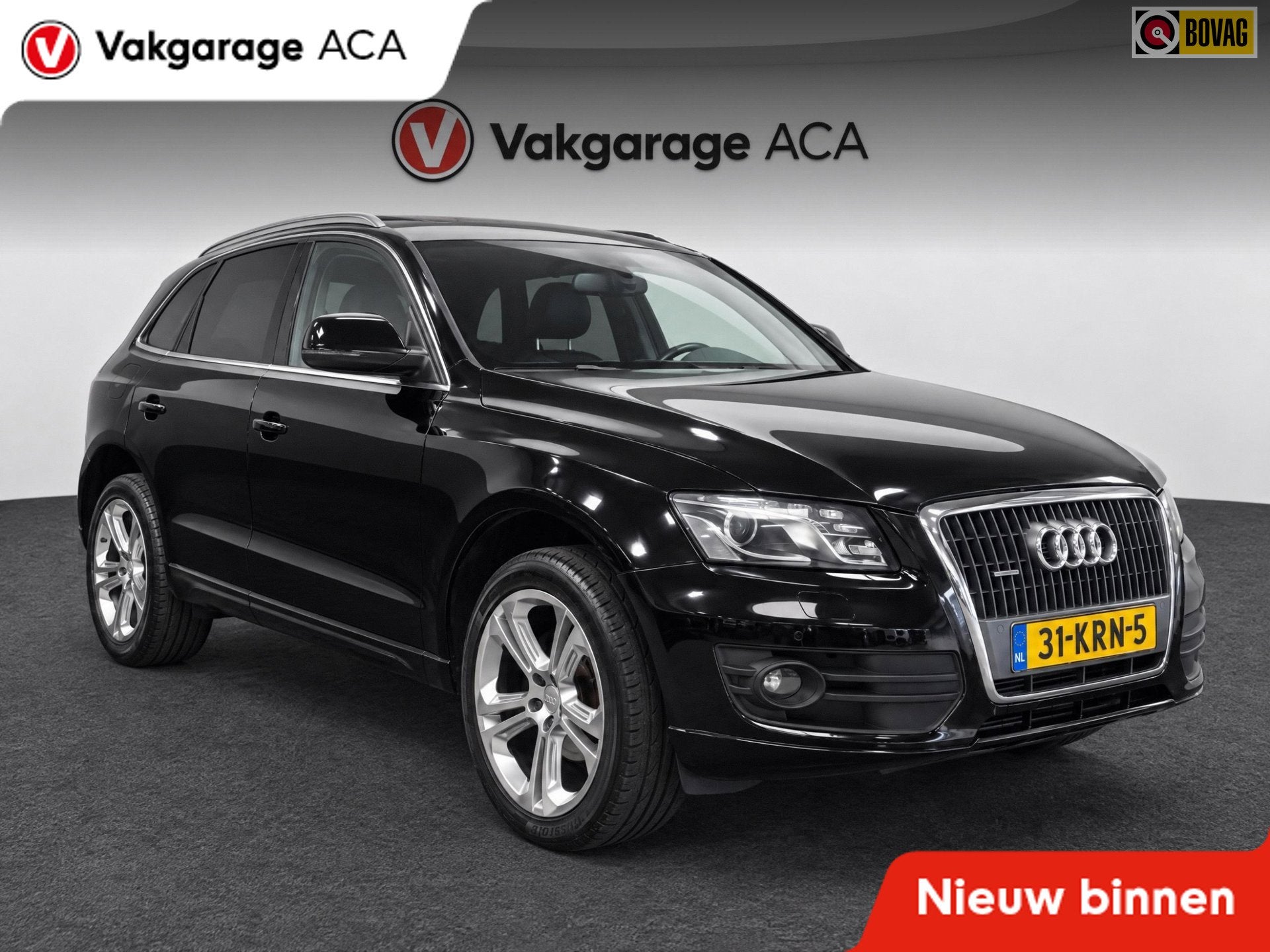 Audi Q5 2.0 TFSI quattro Pro Line // GEREVISEERDE MOTOR // L, Auto's, Automaat, Gebruikt, Zwart, 4 cilinders