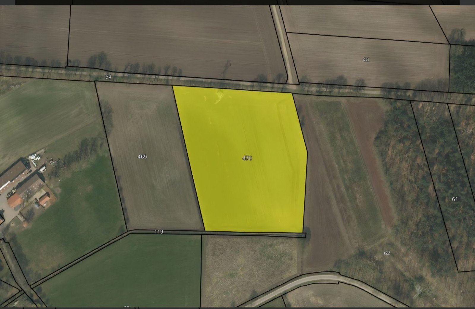 Perceel landbouwgrond, Weidegang, 4 paarden of pony's of meer