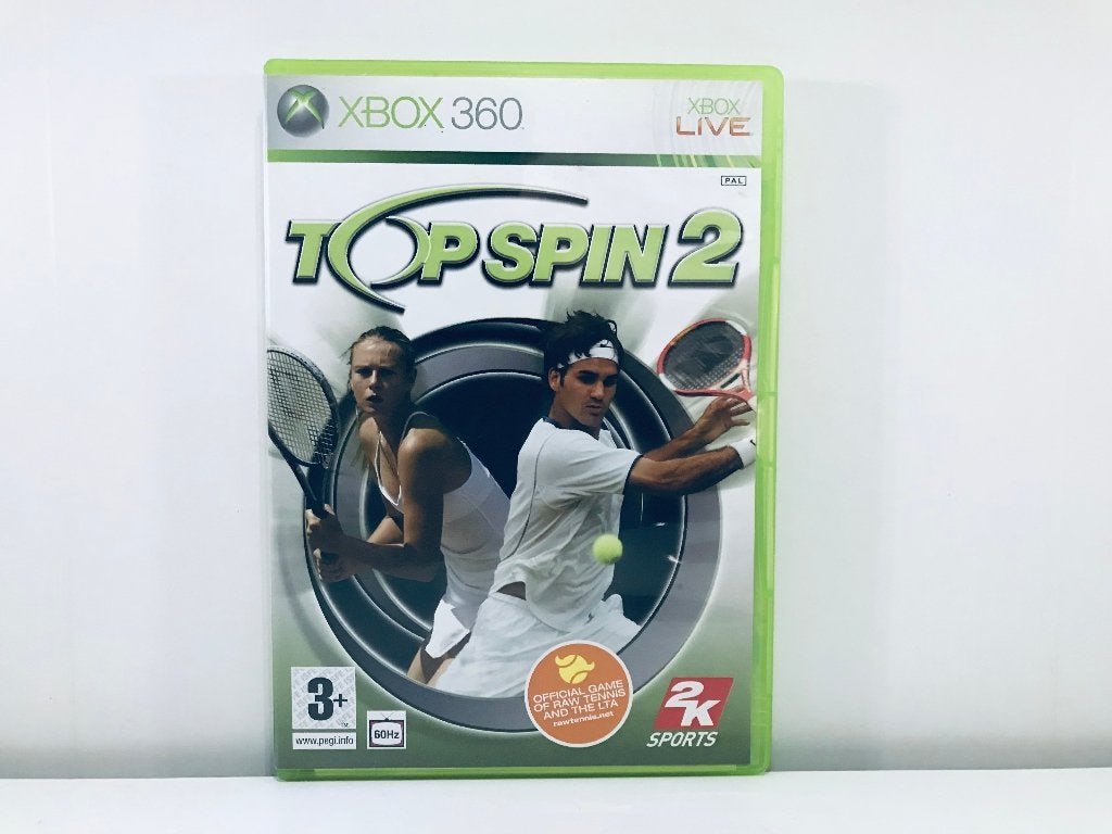 XBOX 360 - Top Spin 2, Ophalen of Verzenden, Zo goed als nieuw, Sport, 3 spelers of meer