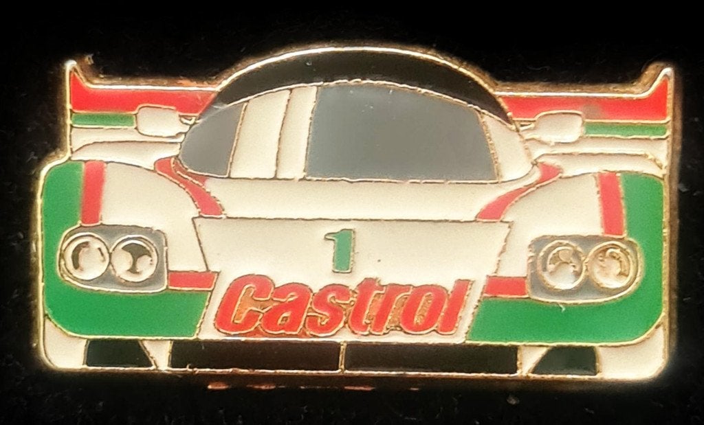 Peugeot 906 1 Castrol pin, Verzamelen, Verzenden, Nieuw, Transport, Speldje of Pin