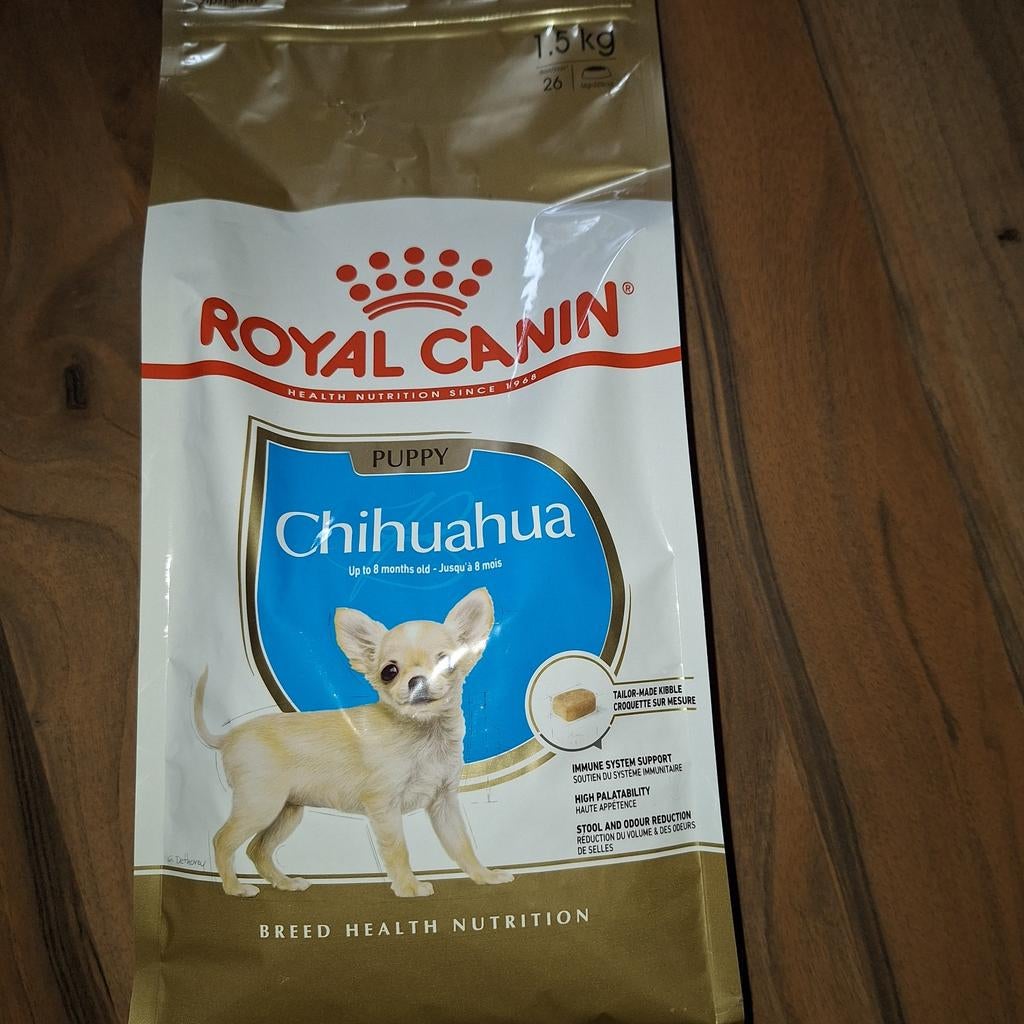 Chihuahua puppy 1,5 kg nieuwe zak, Ophalen of Verzenden, Hond