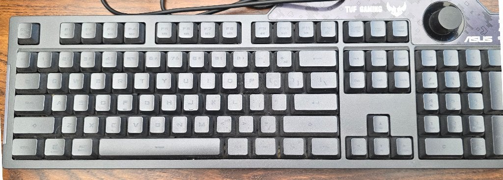 Asus TUF Gaming K1 toetsenbord, Computers en Software, Toetsenborden, Multimediatoetsen, ASUS, Ophalen of Verzenden, Zo goed als nieuw