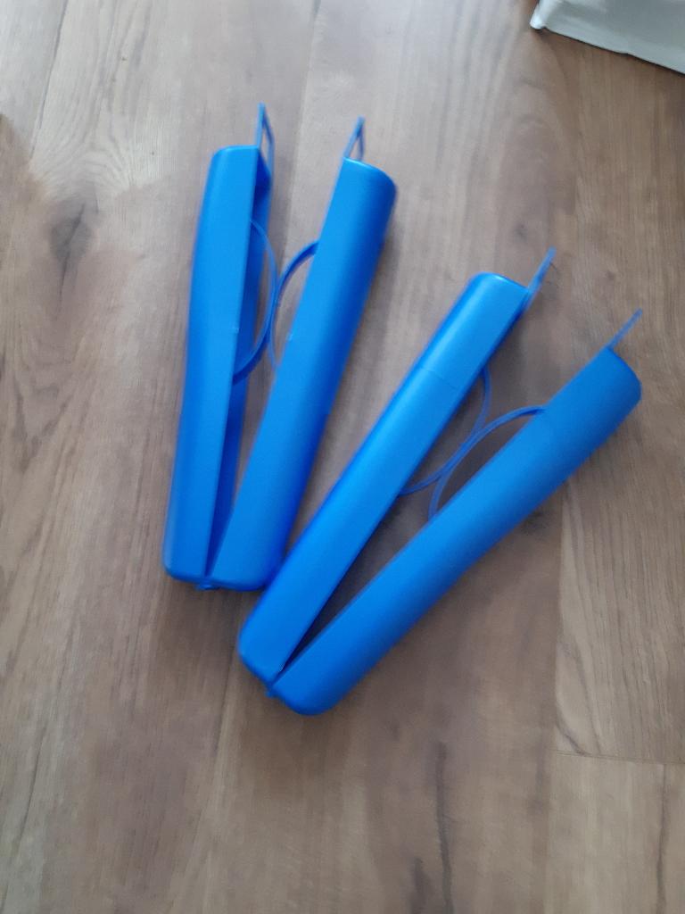 Laarsen houders, Ophalen of Verzenden, Zo goed als nieuw, Blauw, Hoge laarzen