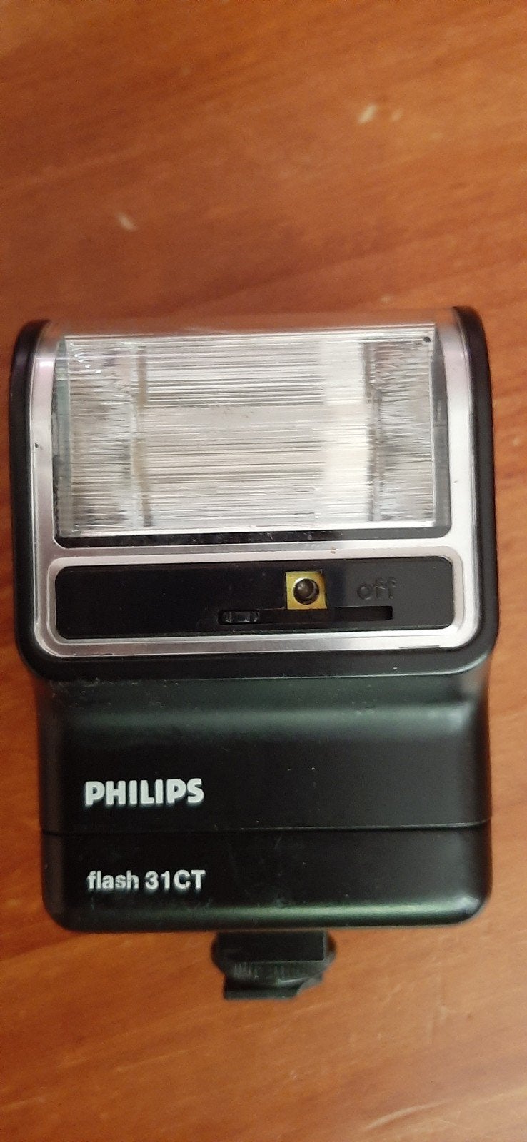 Philips Flash 31CT Externe Flitser voor Analoge Camera's, Philips, Gebruikt, Voor analoge fotografie, Externe flitser