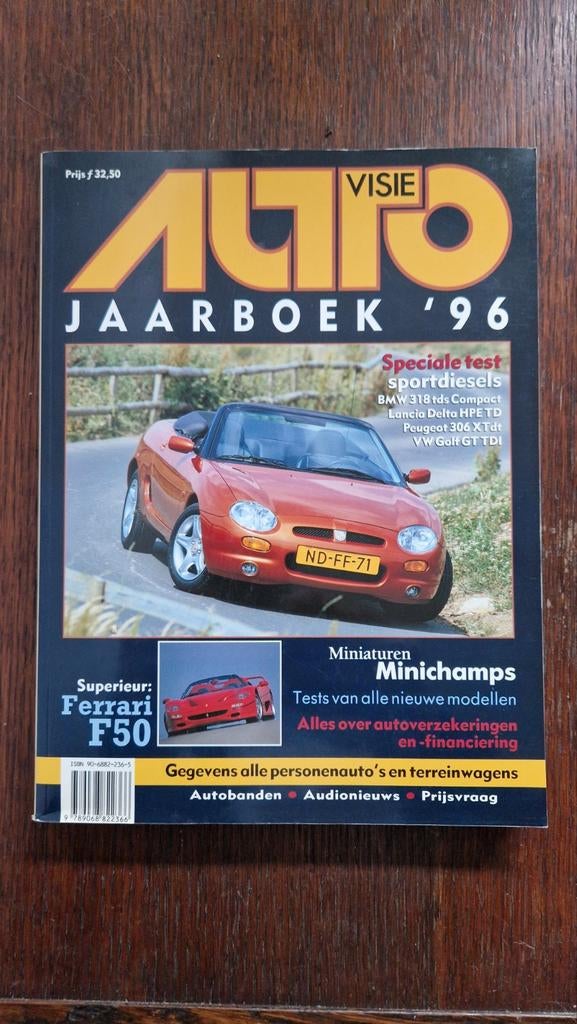 Auto Visie Jaarboek '96 - Sportdiesels & Ferrari F50, Ophalen, Gelezen, BMW, Auto Visie Redactie