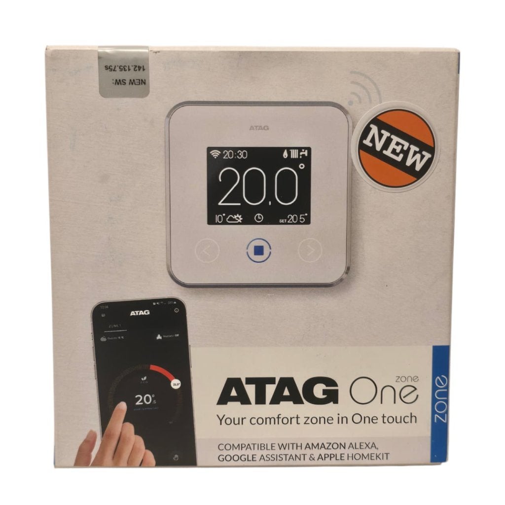 ATAG One 2.0 slimme thermostaat wit | Nieuw, Flex Ltd., Nieuw, https://flex.com/contact-us, Nobelstraat 10, 5807 GA Oostrum LB, Limburg, Nederland
