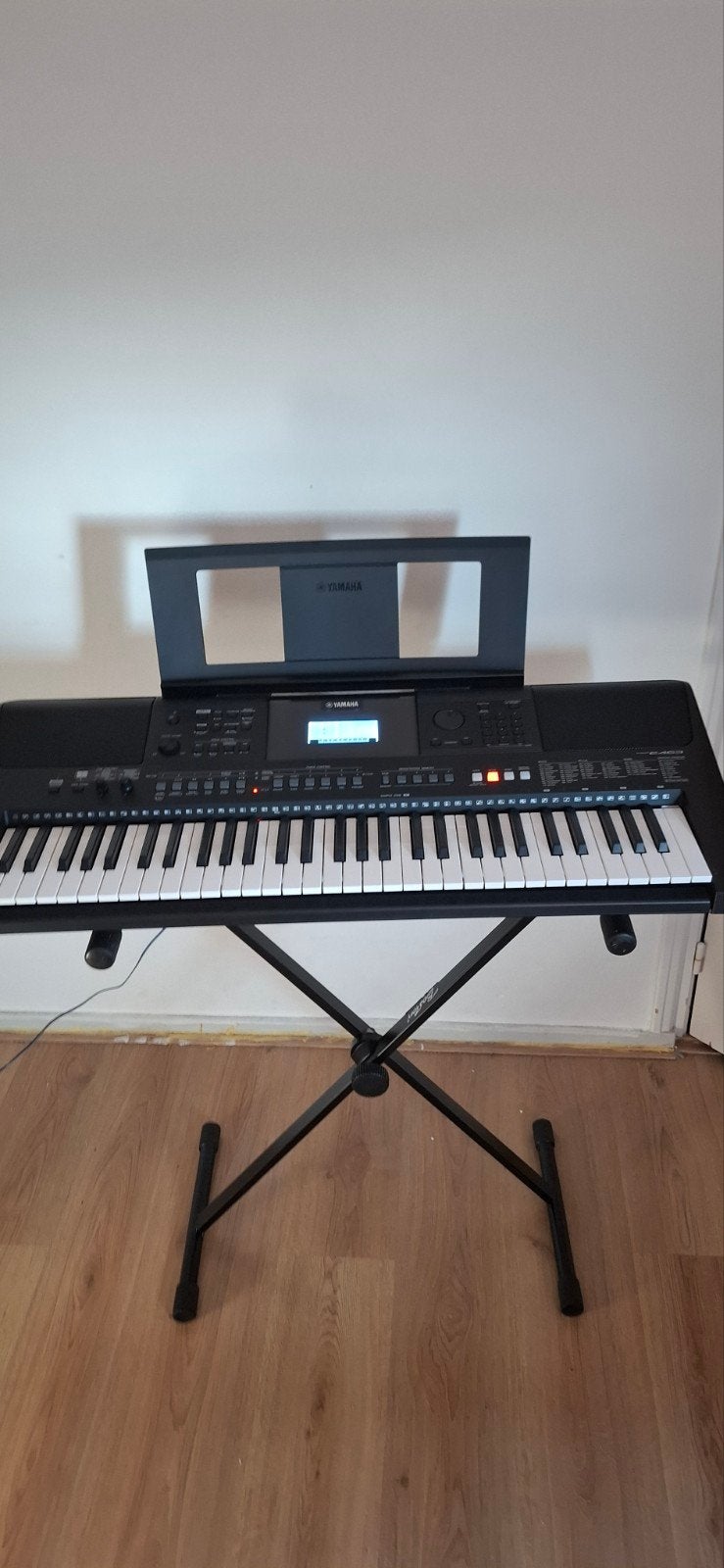 Yamaha PSR-E463 Keyboard met standaard, 61 toetsen, Ophalen of Verzenden, Met standaard, Nieuw