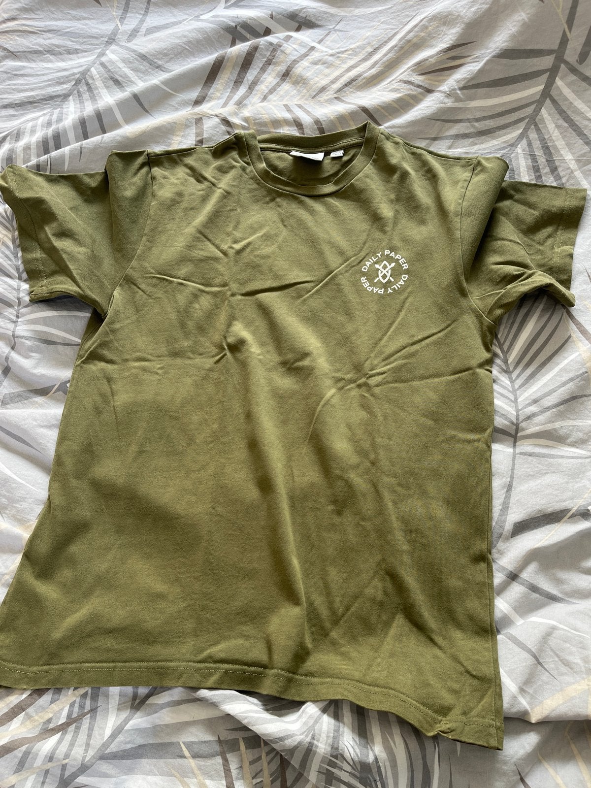 Daily Paper T-shirt maat M, Ophalen of Verzenden, Gedragen, Maat 48/50 (M), Groen