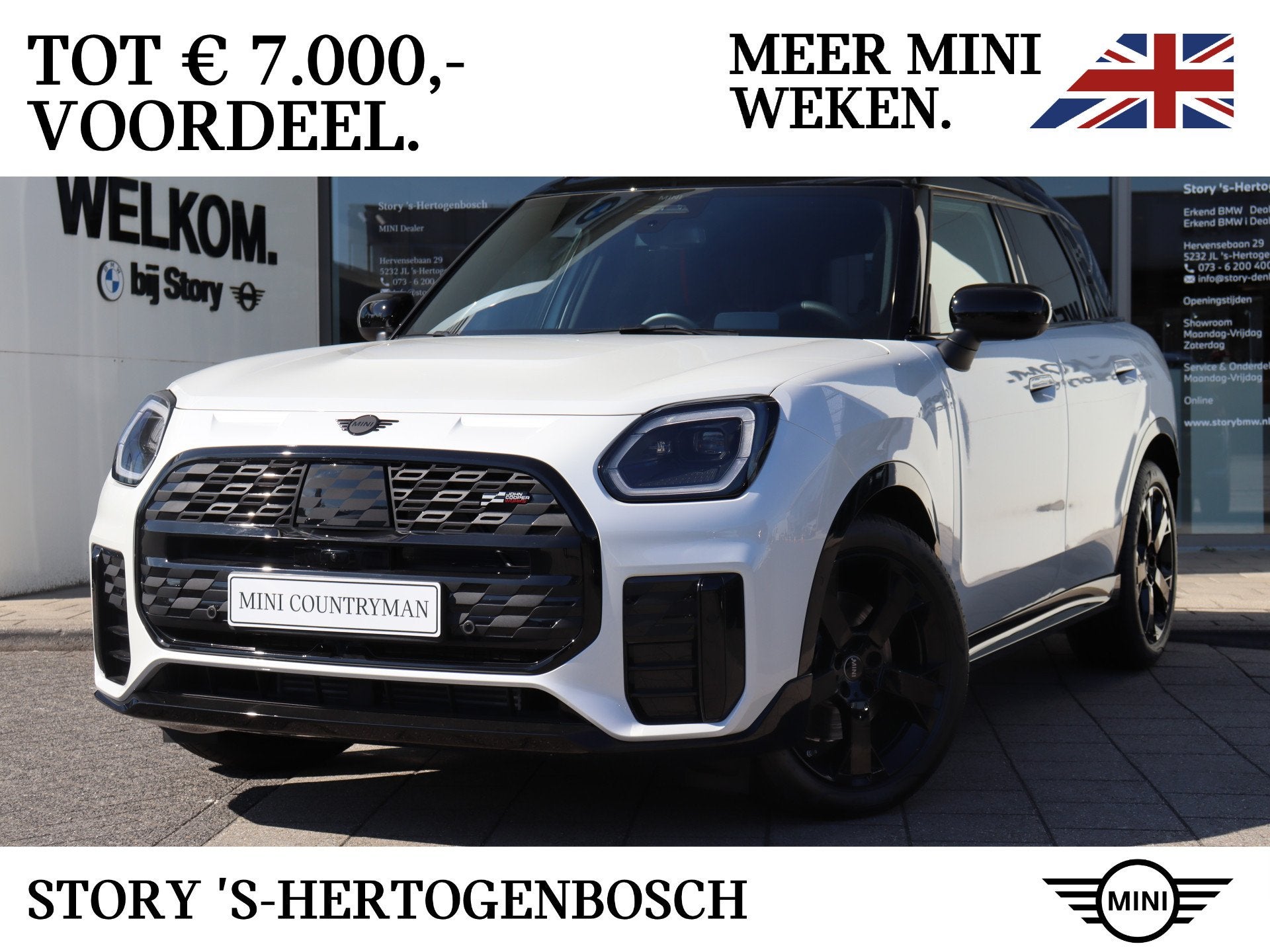 MINI Countryman C Automaat / John Cooper Works / Pakket XL /