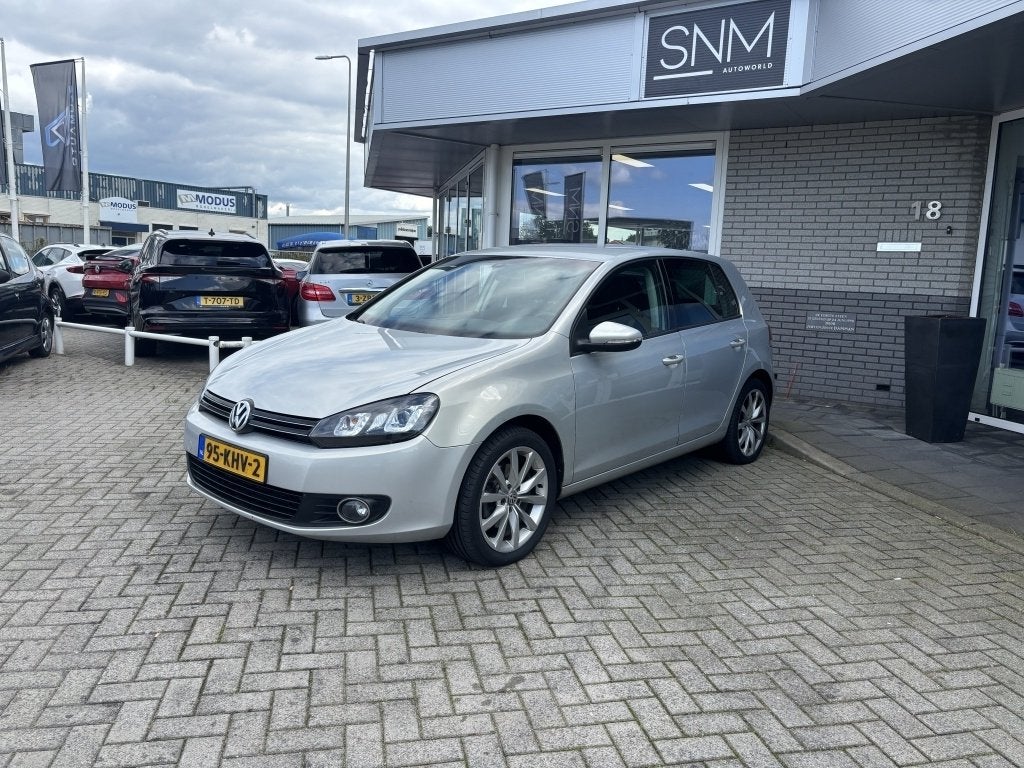 Volkswagen Golf 1.4 TSI Highline (bj 2009, automaat), Auto's, Euro 5, Automatische klimaatregeling, Gebruikt, 4 cilinders