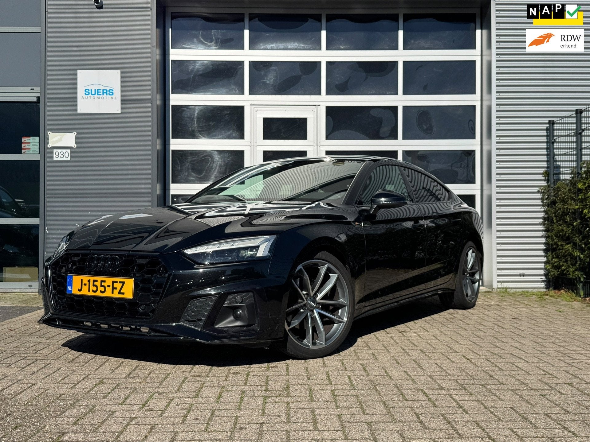 Audi A5 Sportback 40 TFSI S-Line | NL auto | Virtual Cockpit, Auto's, Gebruikt, 1984 cc, 1465 kg, Zwart
