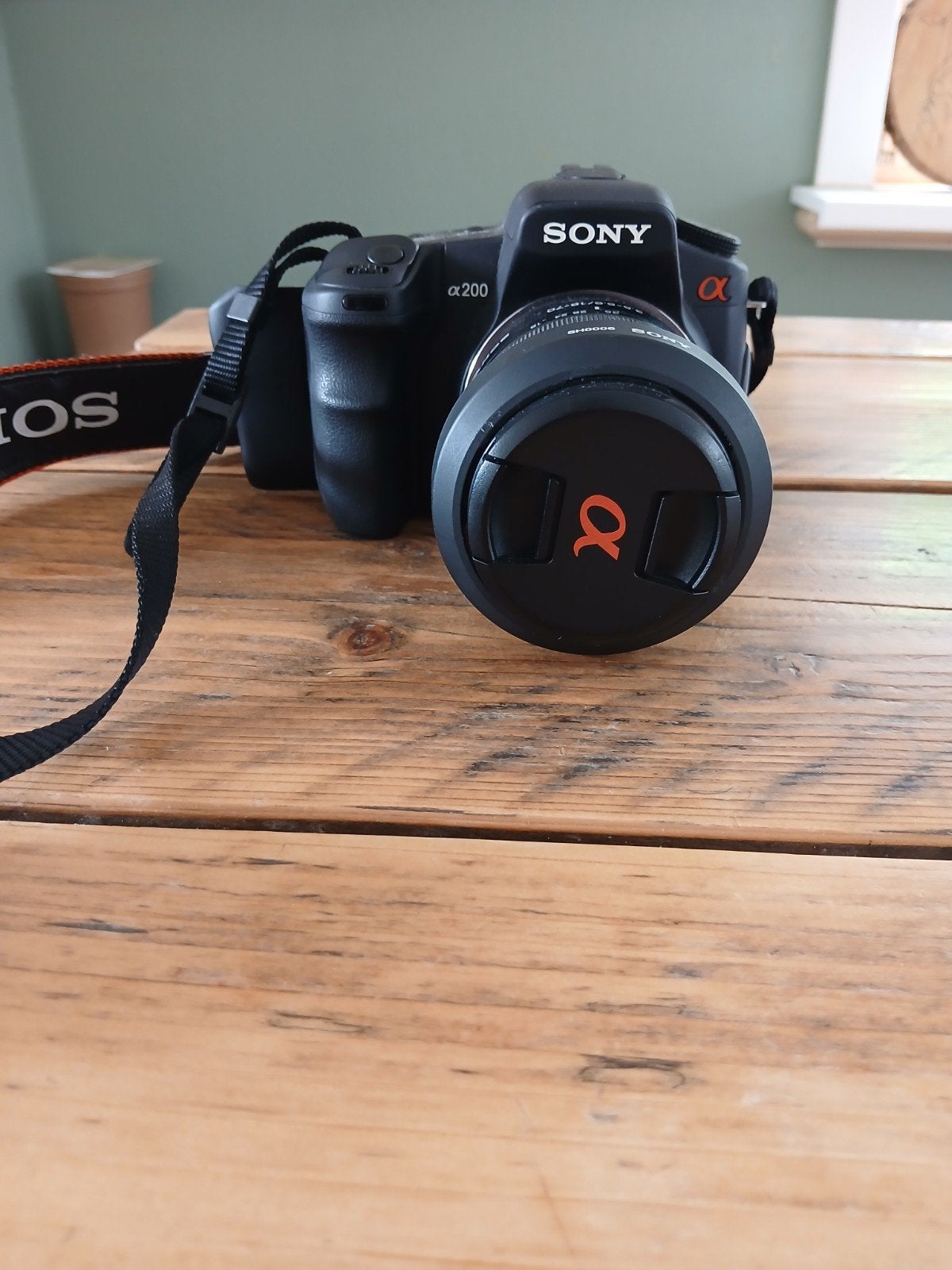 Sony a200  DSLR A200 Camera, Ophalen, Gebruikt, Sony, Geen optische zoom