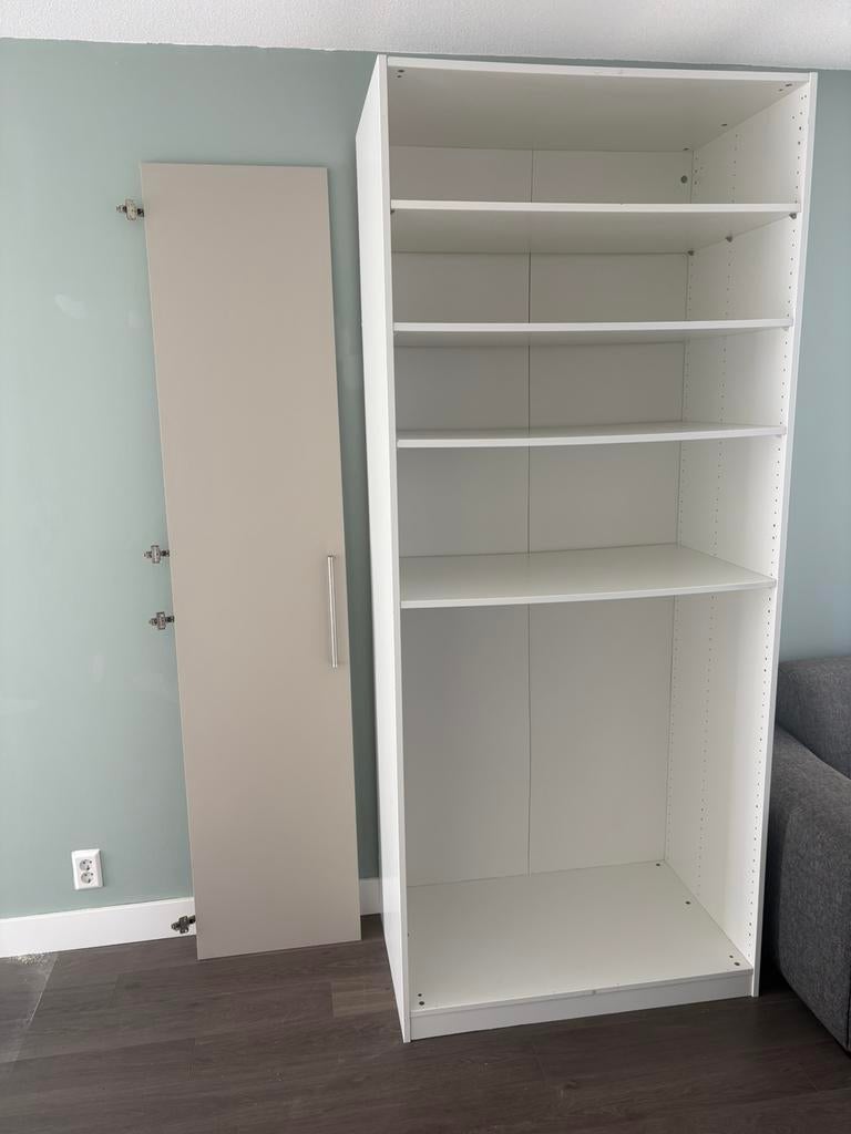 Ikea Pax kledingkast 100x236cm met een deur, Ophalen, Overige materialen, 200 cm of meer, 50 tot 100 cm