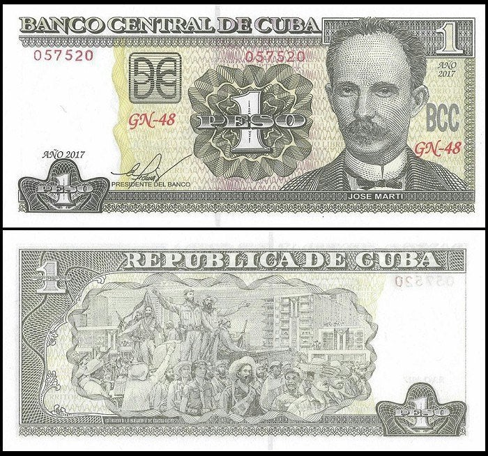 Cuba 2005 t/m 2020, 5 verschillende biljetten (UNC), Verzenden, Noord-Amerika, Setje