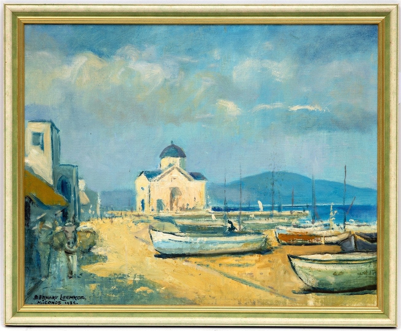 Bernard Leemker (1899-1990)  - Miconos (1935), Ophalen of Verzenden