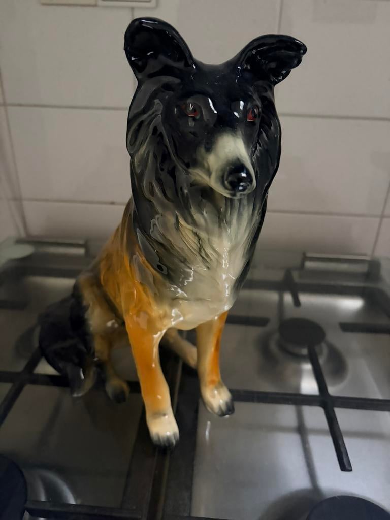 Collie beeld, Ophalen, Gebruikt, Dier