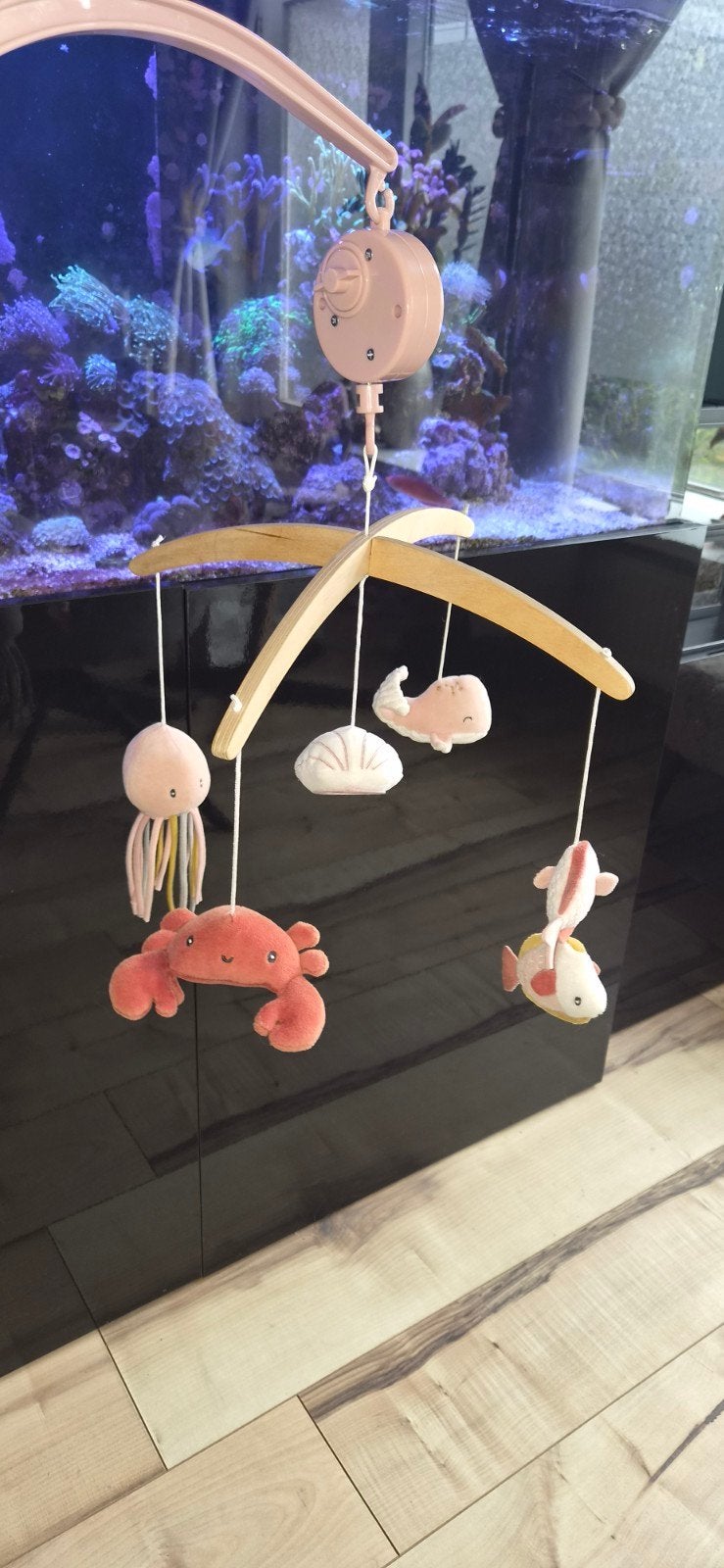 Little Dutch Muziekmobiel Ocean Pink, Ophalen, Zo goed als nieuw, Mobiel, Met geluid