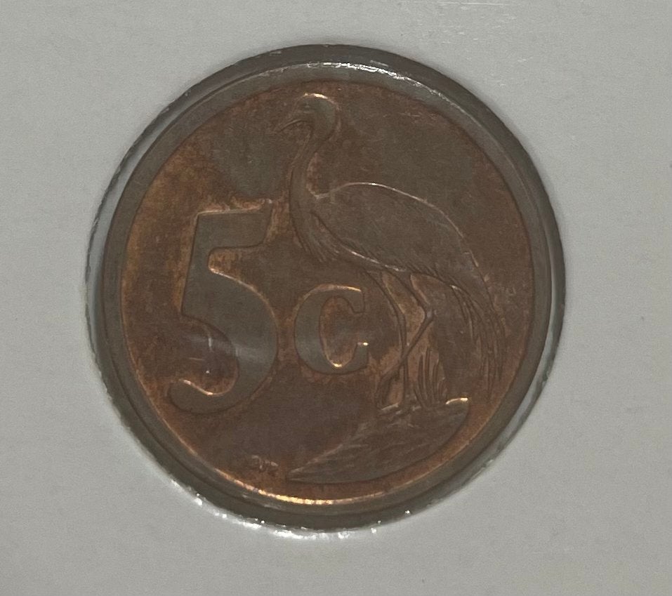 5 cent Zuid Afrika 2010, Ophalen of Verzenden