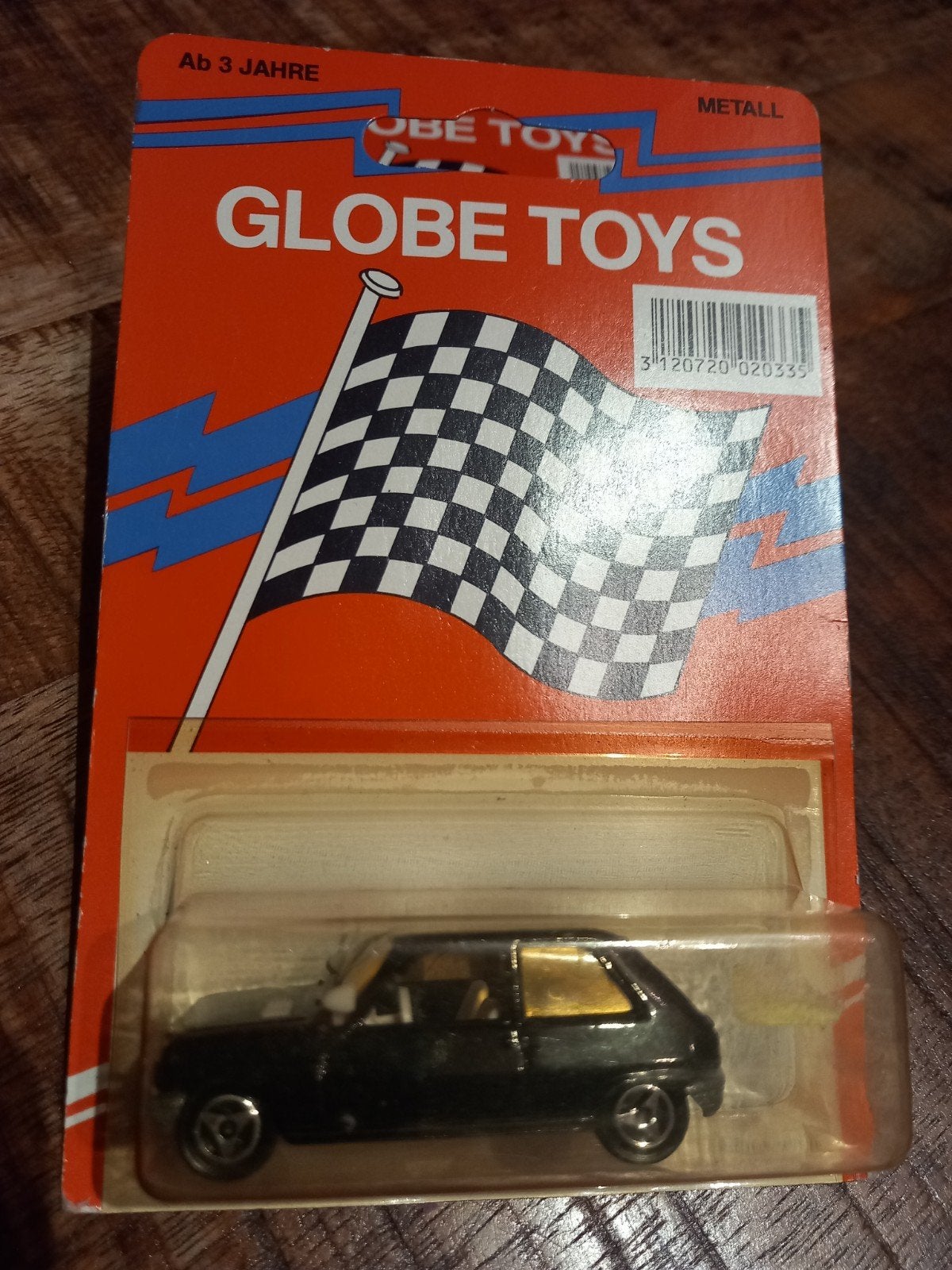 Globetoys Majorette 1/64 Renault 5 zwart 3INCH, Ophalen of Verzenden, Zo goed als nieuw