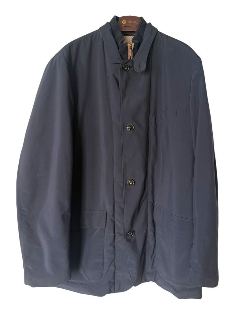 Loro Piana Roadster Jacket – Storm System – Maat L, Ophalen of Verzenden, Zo goed als nieuw, Maat 52/54 (L), Blauw
