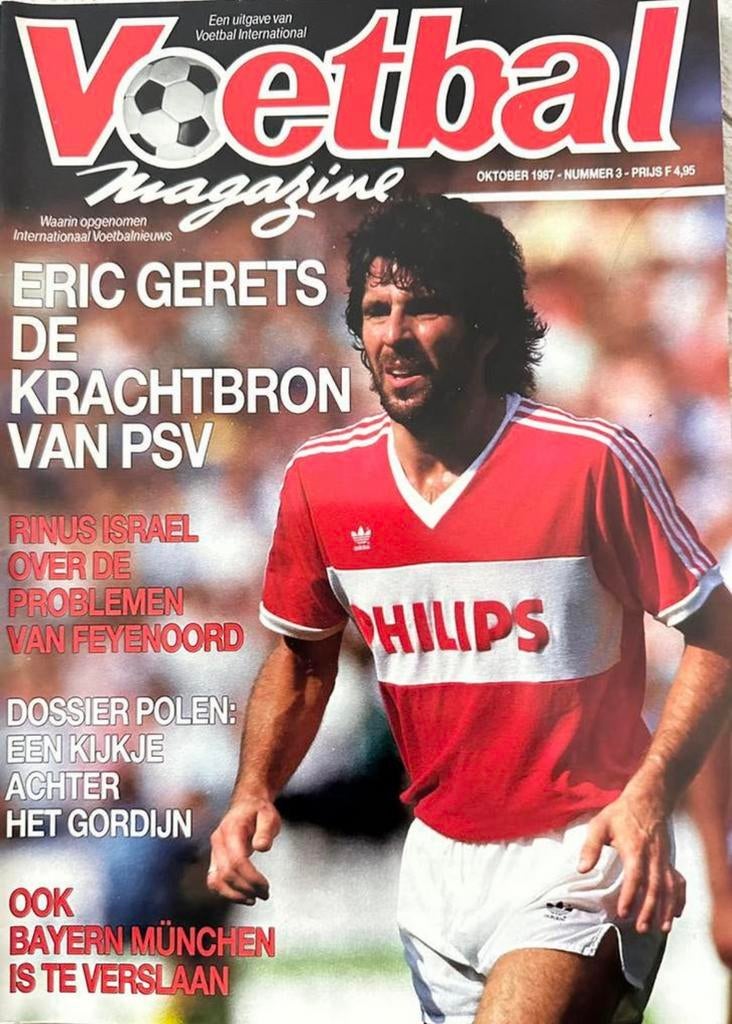Voetbal Magazine van Voetbal International (VI) nr 3/1987, Ophalen of Verzenden, Gelezen, Sport en Vrije tijd