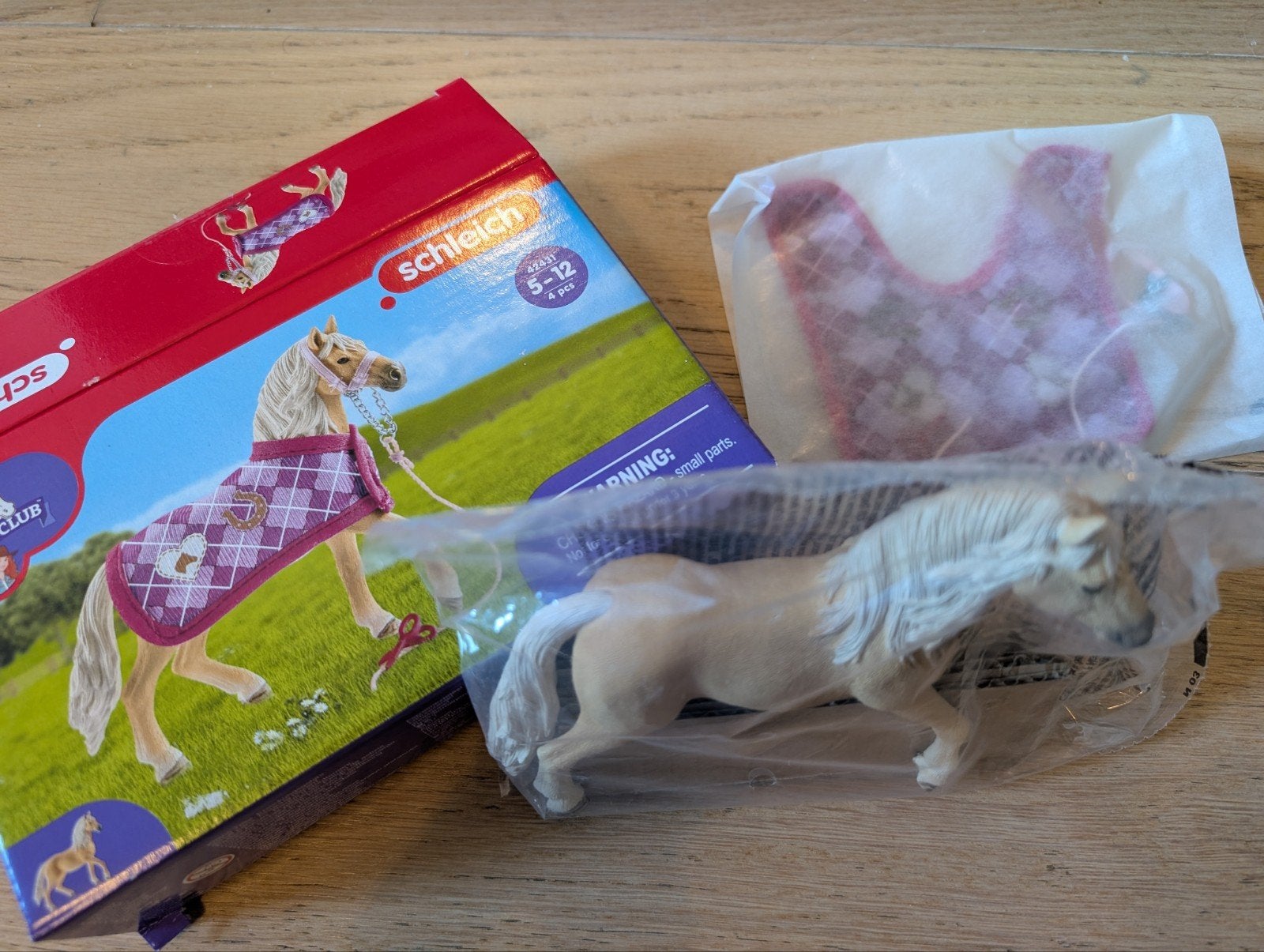 Schleich paard met accessoires, nieuw in verpakking, Ophalen, Nieuw, Jongen of Meisje