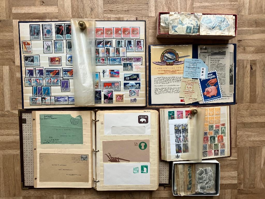 Doos postzegels, Postzegels en Munten, Postzegels | Volle albums en Verzamelingen, Ophalen of Verzenden, Nederland en Buitenland