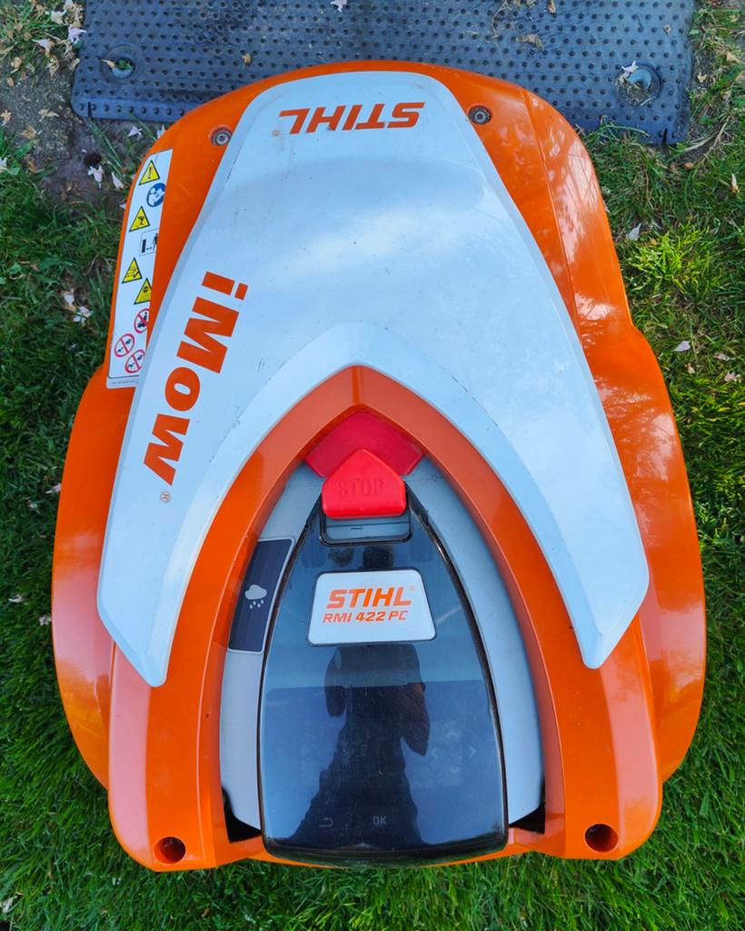 Stihl robotmaaier RMI422 PC, Tuin en Terras, Robotmaaiers, Ophalen, Gebruikt, Stihl, Bestuurbaar via app