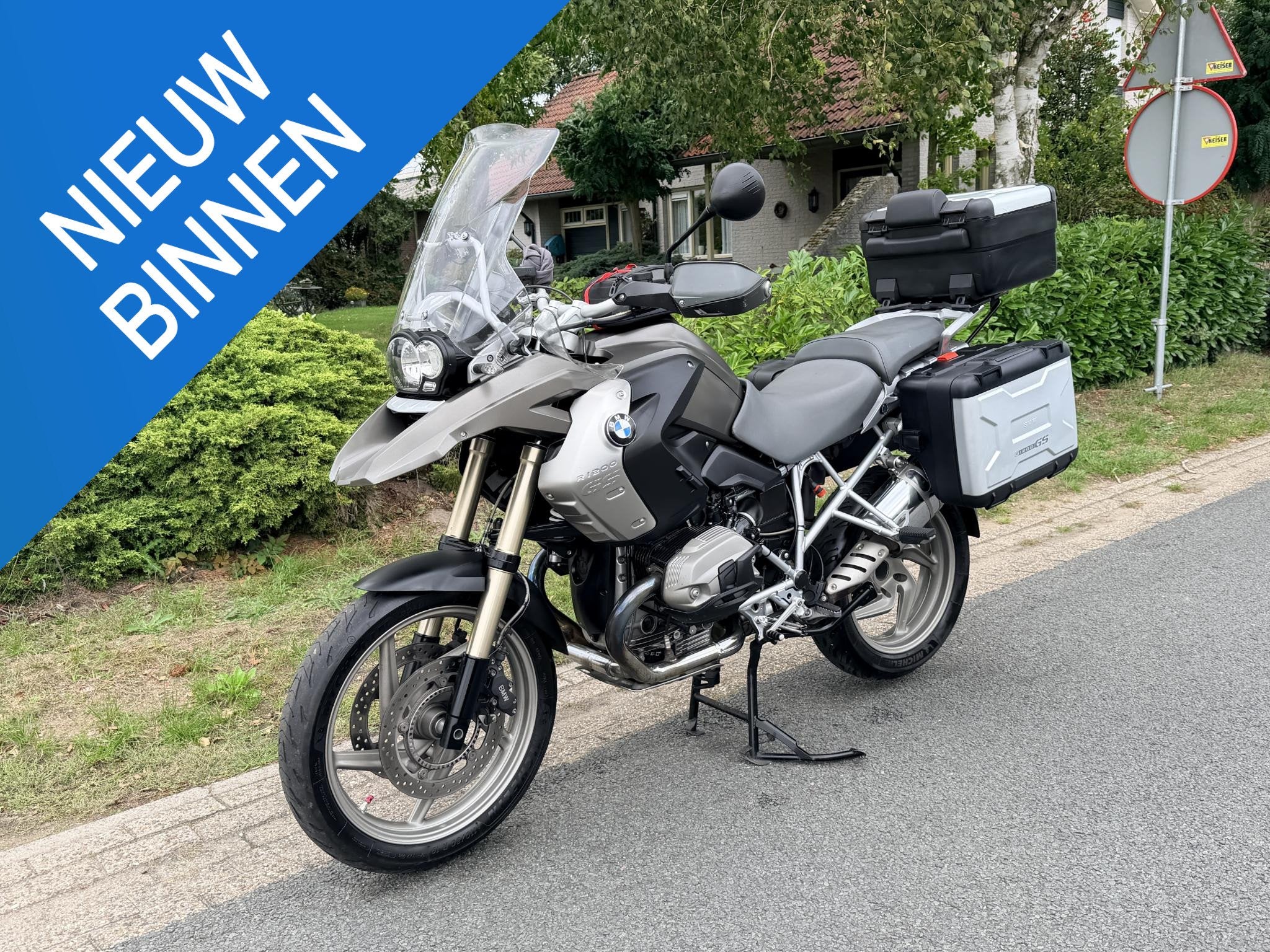 BMW R 1200 GS 110PK ABS•ESA•Koffers•Navi, Einsteinlaan 5
2289 CC  Rijswijk, NL, 1170 cc, Meer dan 35 kW, Toermotor