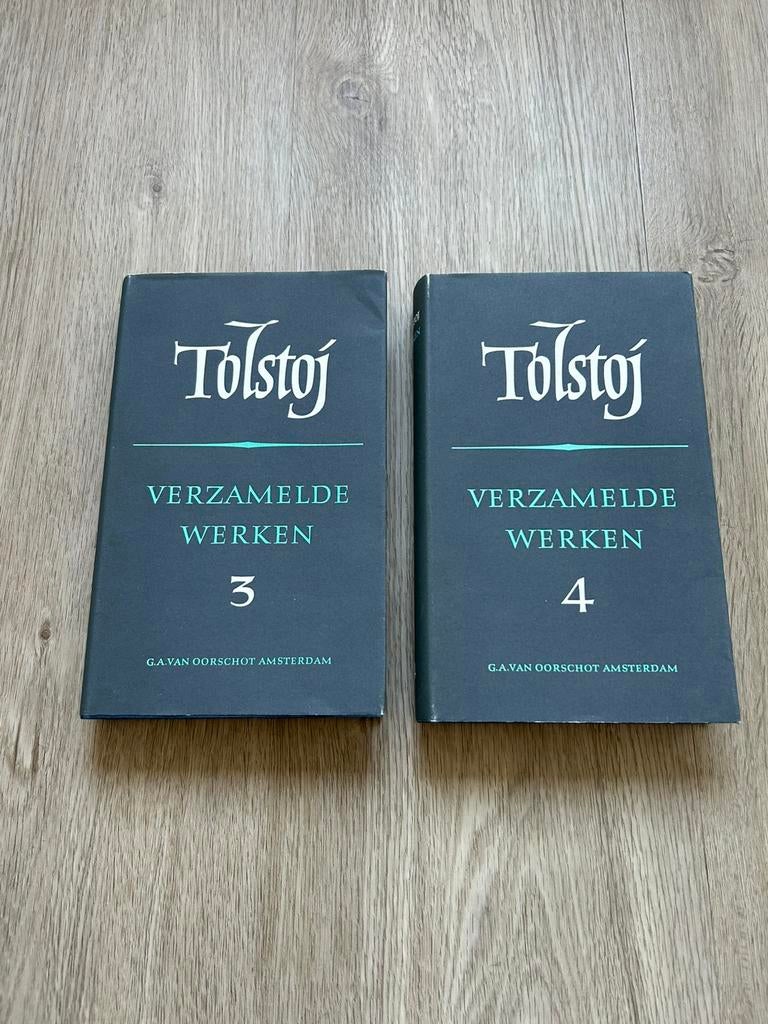 Set boeken Tolstoj vintage,1966-85 Oorlog en Vrede  I en II., Ophalen of Verzenden, Nieuw, Overige gebieden
