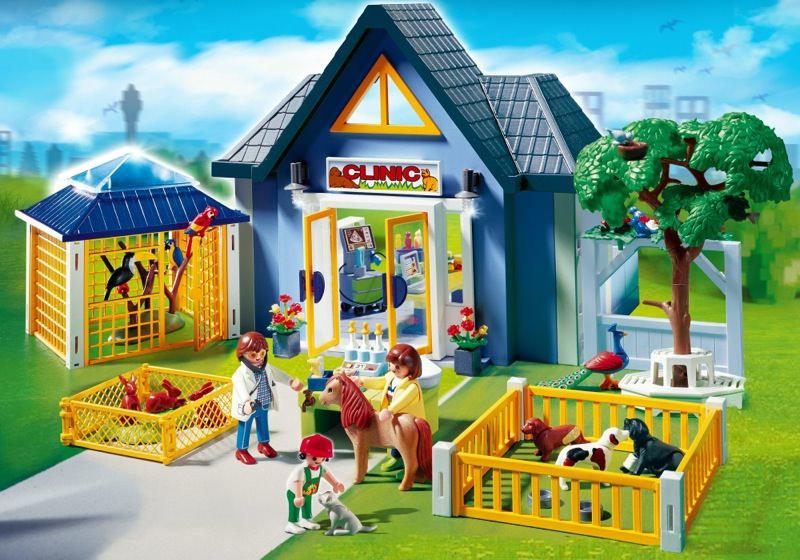 Playmobil Dierenkliniek 4343, Ophalen of Verzenden, Gebruikt, Complete set