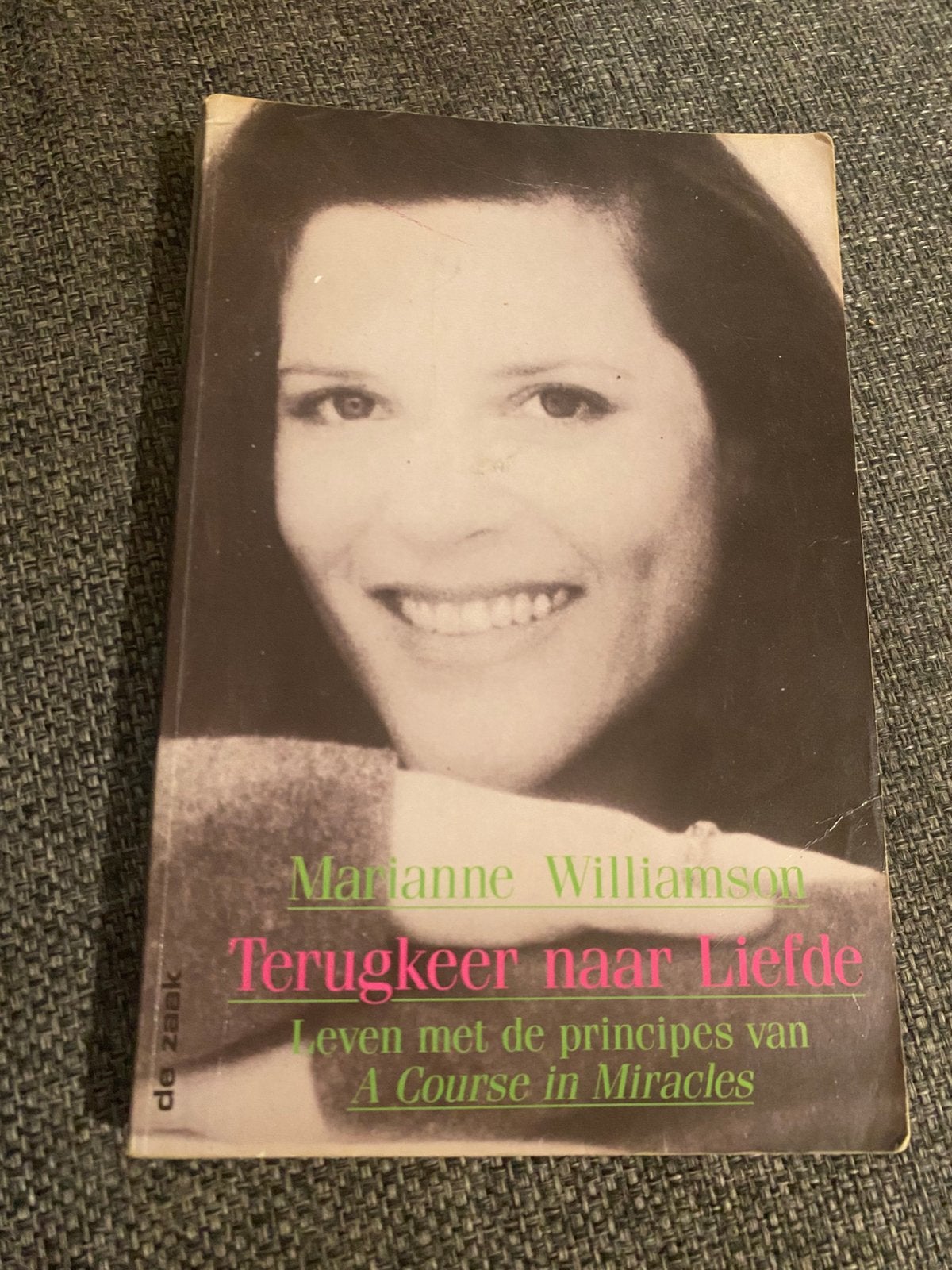 Marianne williamson Terugkeer naar de liefde-boek, Boeken, Ophalen, Zo goed als nieuw