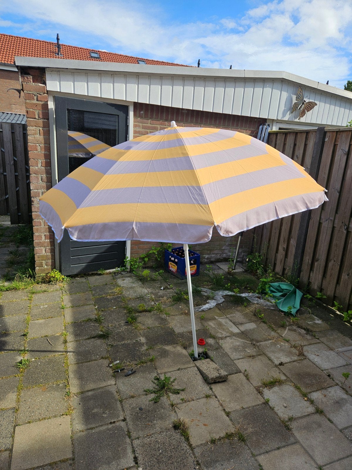 parasol, Ophalen, Nieuw, 1 tot 2 meter, Verstelbaar