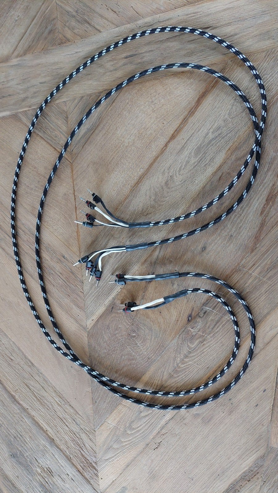 speaker kabels, Ophalen of Verzenden, Gebruikt, 2 tot 5 meter, Luidsprekerkabel