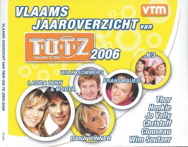 Tien om te Zien - Vlaams Jaaroverzicht 2006 (2CD), Cd's en Dvd's, Ophalen of Verzenden, Zo goed als nieuw, Levenslied of Smartlap