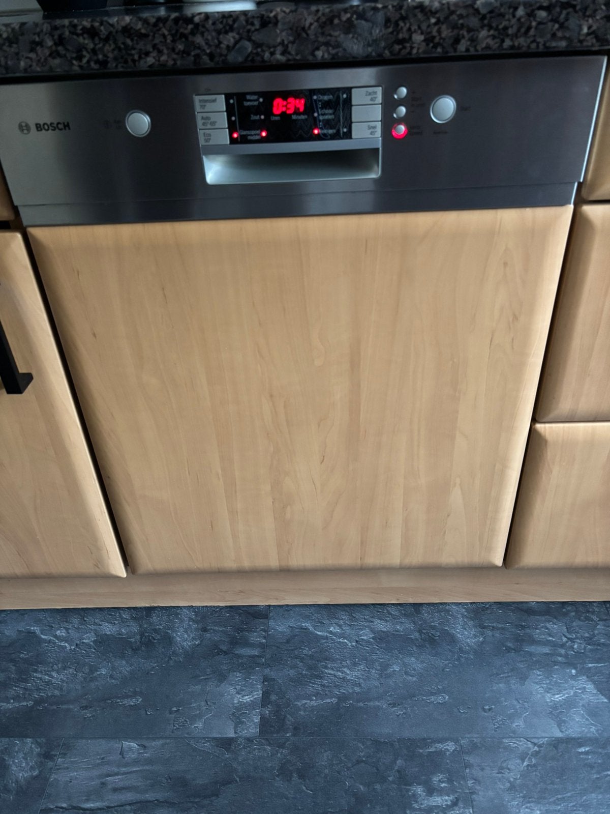 Bosch inbouw vaatwasser. Extra stil, Ophalen, Zo goed als nieuw, Inbouw, 85 tot 90 cm