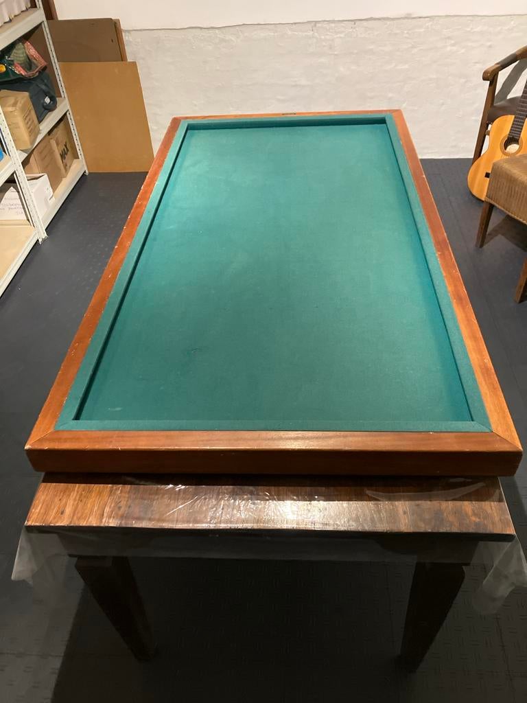 Hommas tafelbiljart, Ophalen, Gebruikt, Biljarttafel