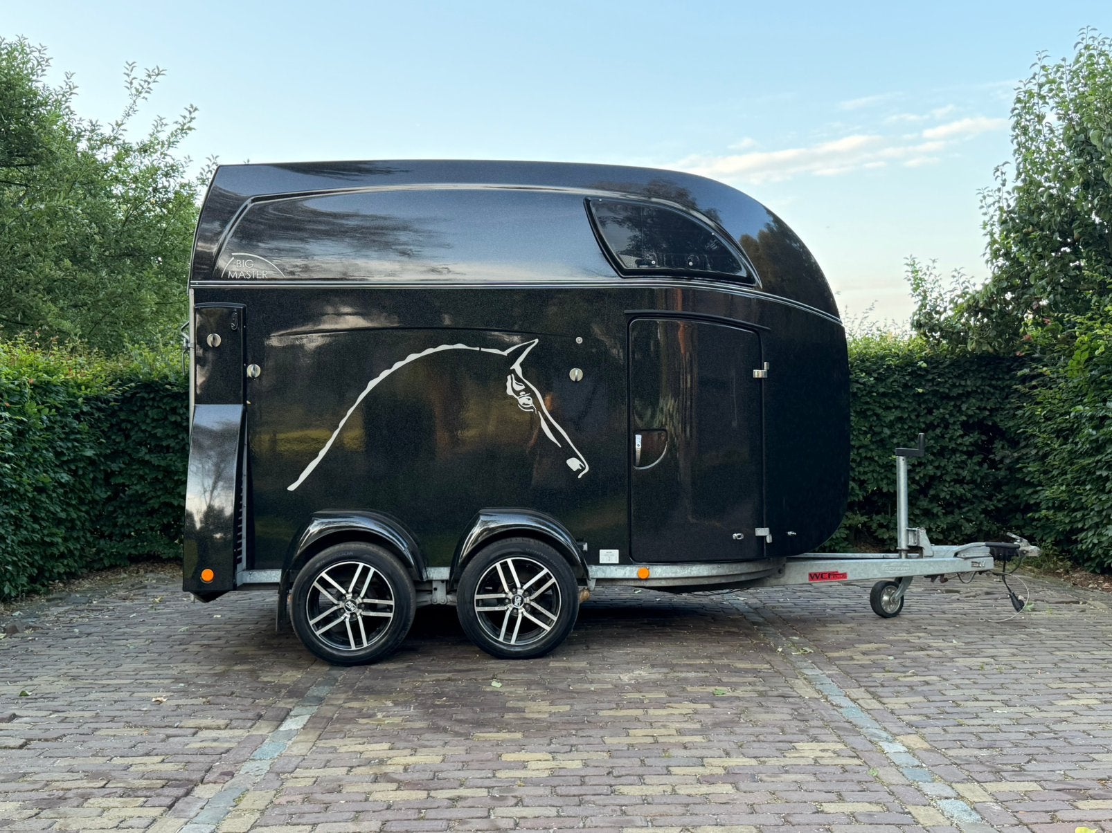 Dikke bockmann big master ruime trailer vol optie, Dieren en Toebehoren, Ophalen, TT Paardentrailers, Aluminium, Zo goed als nieuw