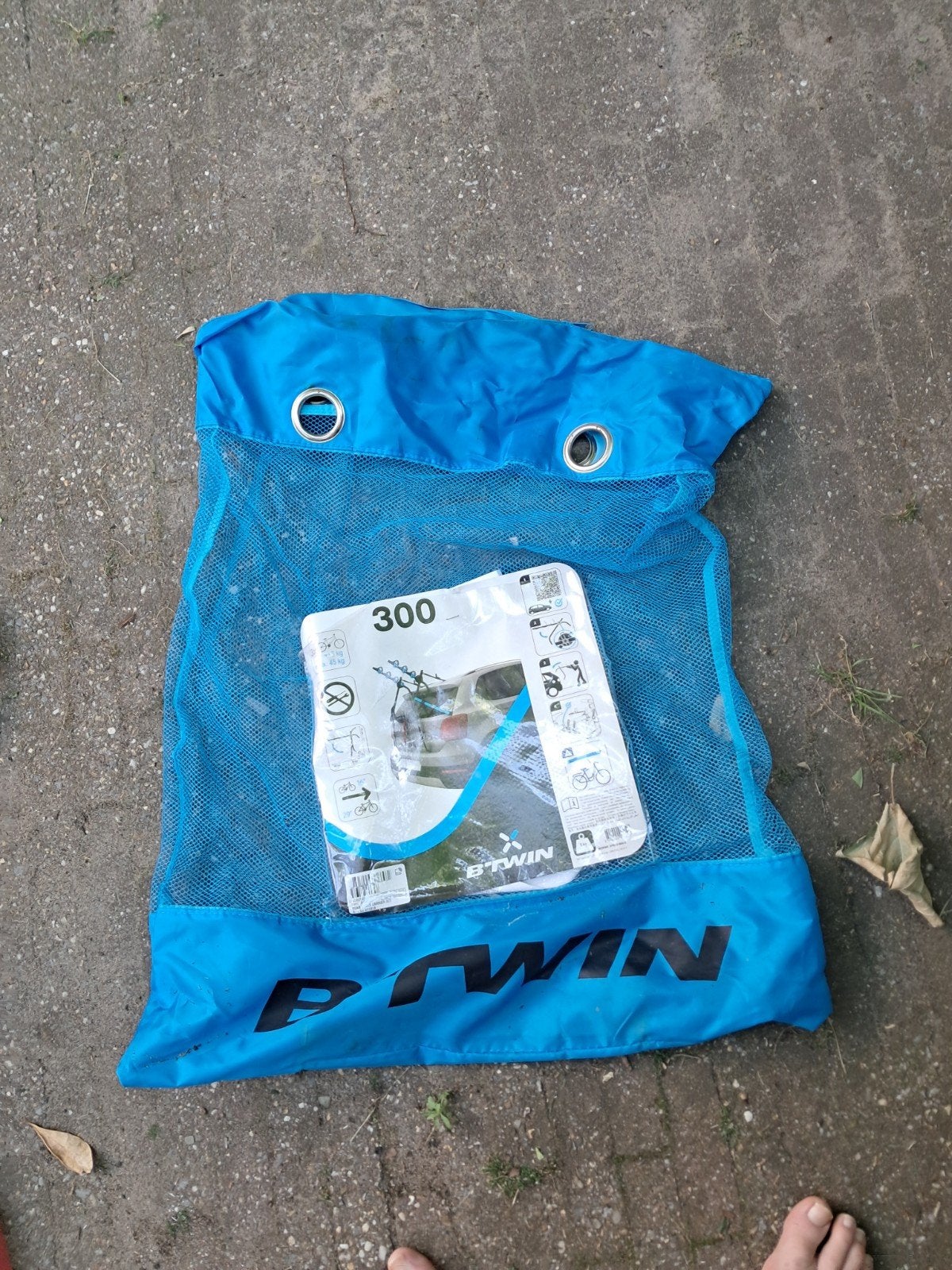 Fietsenrek btwin 300 - 3 fietsen, Ophalen, 80 kg of meer