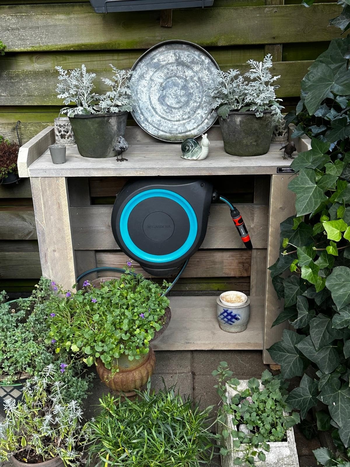 oppottafels en sidetables van steigerhout, Tuin en Terras, Ophalen of Verzenden, Nieuw